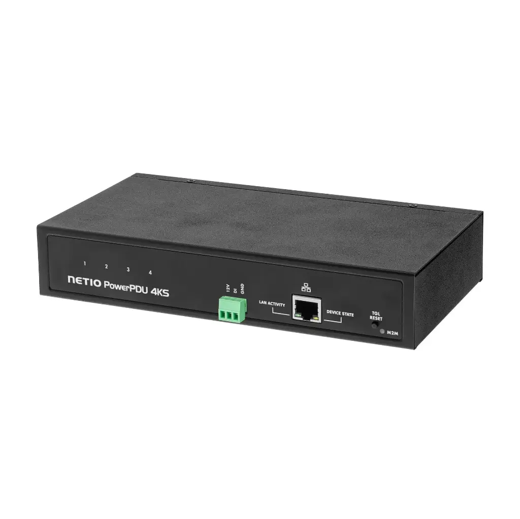 PowerPDU 4KS US - 4 Outlet Metered and Controlled Half Rack PDU with ...